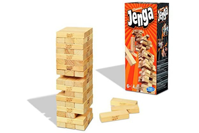 jenga o torre de bloques