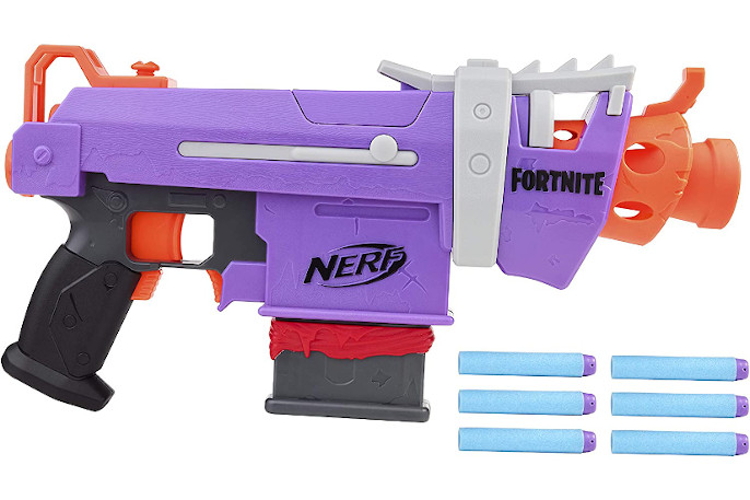 Nerf Fornite Fortnite Smg-E ametralladora lila